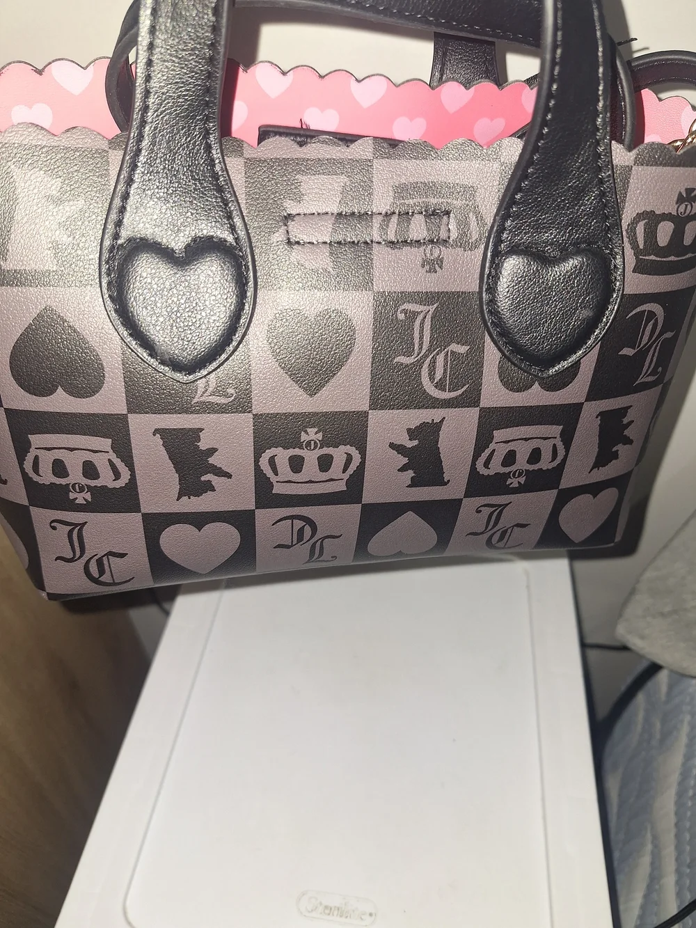 EXCLUSIVE Juicy Couture Black and Brown Signature Tote - Picture 6 of 8